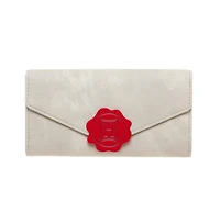 Hogwarts Letter w/ Crest Seal One Size Fits Most Faux Leather Wallet