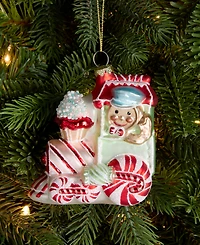 Holiday Lane Nutcracker Sweets Train Ornament, Macy's Exclusive