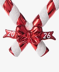 Holiday Lane Our First Christmas 2025 Candy Cane Heart Ornament, Macy's Exclusive