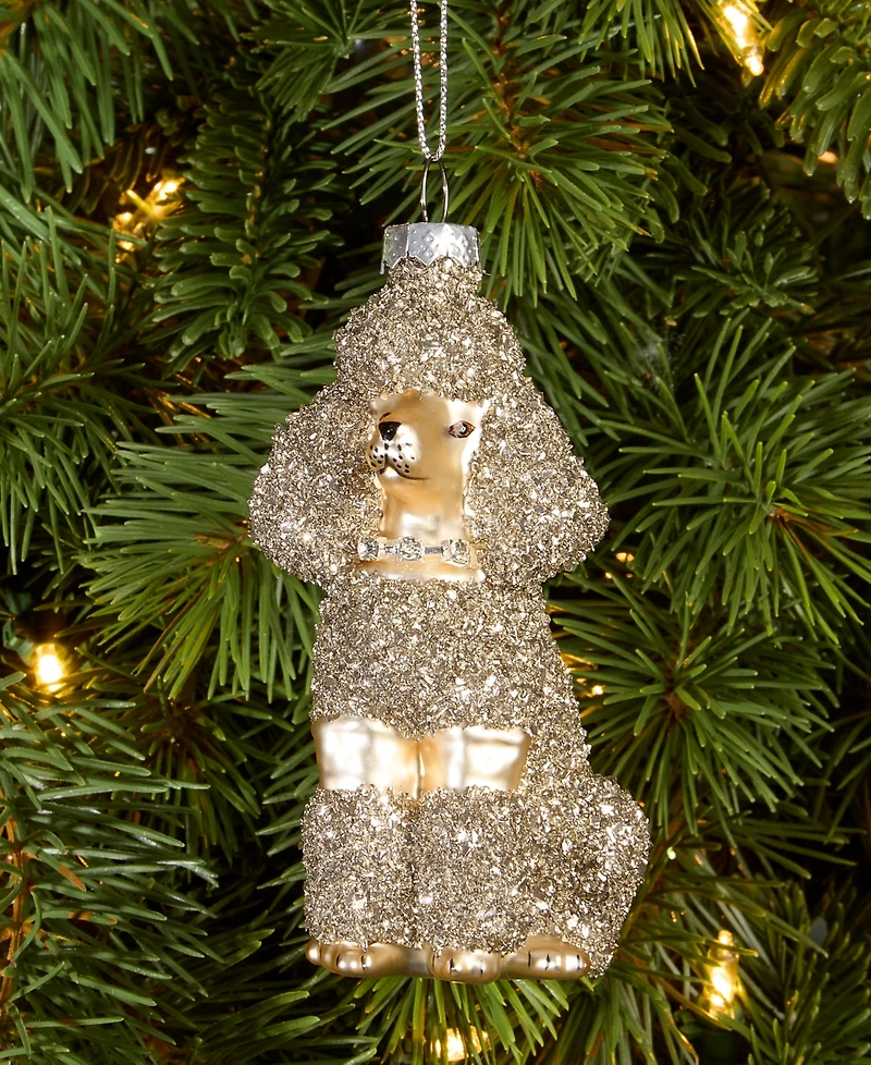 Holiday Lane Pets Poodle Ornament, Macy's Exclusive