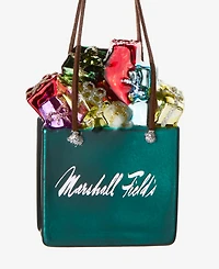 Holiday Lane Chicago Marshall Field's Shopping Bag Ornament, Macy's Exclusive