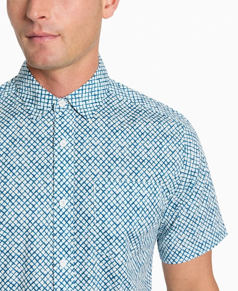Kenneth Cole Men's Short-Sleeve Sport Shirt