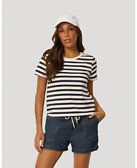 Cable and Gauge Women's Essential Stripe Tee