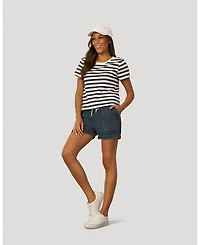 Cable and Gauge Women's Essential Stripe Tee