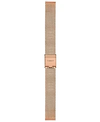Tissot Women's Rose Gold Stainless Steel Bracelet Watch, 21.80mm