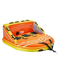 Hikeen Towable Tube for Boating 1 3 Riders Inflatable Boat Tubes and Towables 510lbs Water Sport Towable Tube for Boat to Pull