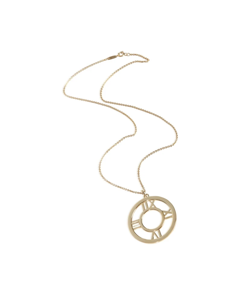 Pre-Owned Tiffany & Co Yellow Gold Atlas Pendant
