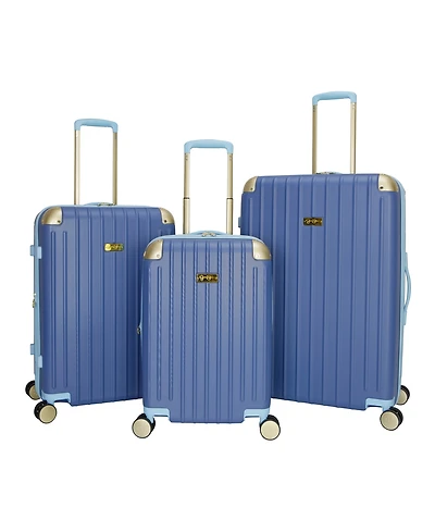 Jessica Simpson Sag Harbor 3-Pc. Hardside Spinner Luggage Set