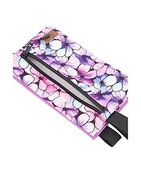 Deux par Deux Little Girl Floral Compact Functional Charming Pencil Case