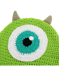 Monsters Inc. Men's Mike Wazowski Face With Fleece Horns Laplander