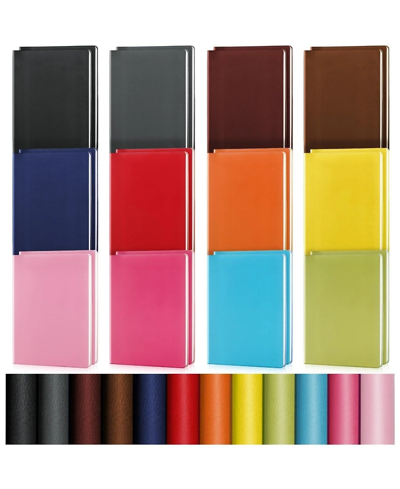 Gnuadz A5 Pu Leather Soft Cover Ruled Writing Notebook