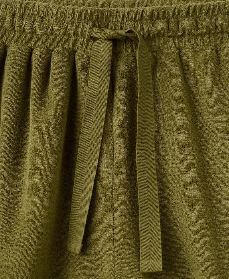 Mango Women's Terry Cotton Shorts