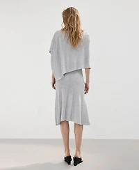 Mango Women's Fine Knit Midi Skirt