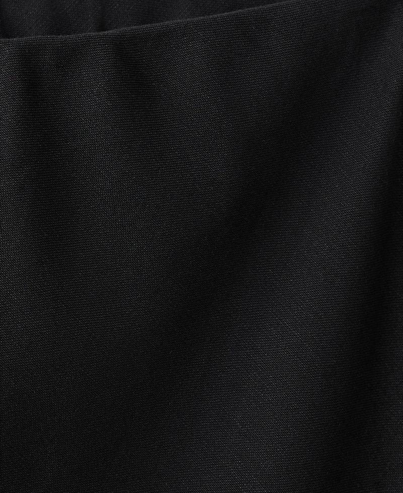 Mango Women's Linen-Blend Straight Skirt