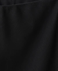 Mango Women's Linen-Blend Straight Skirt
