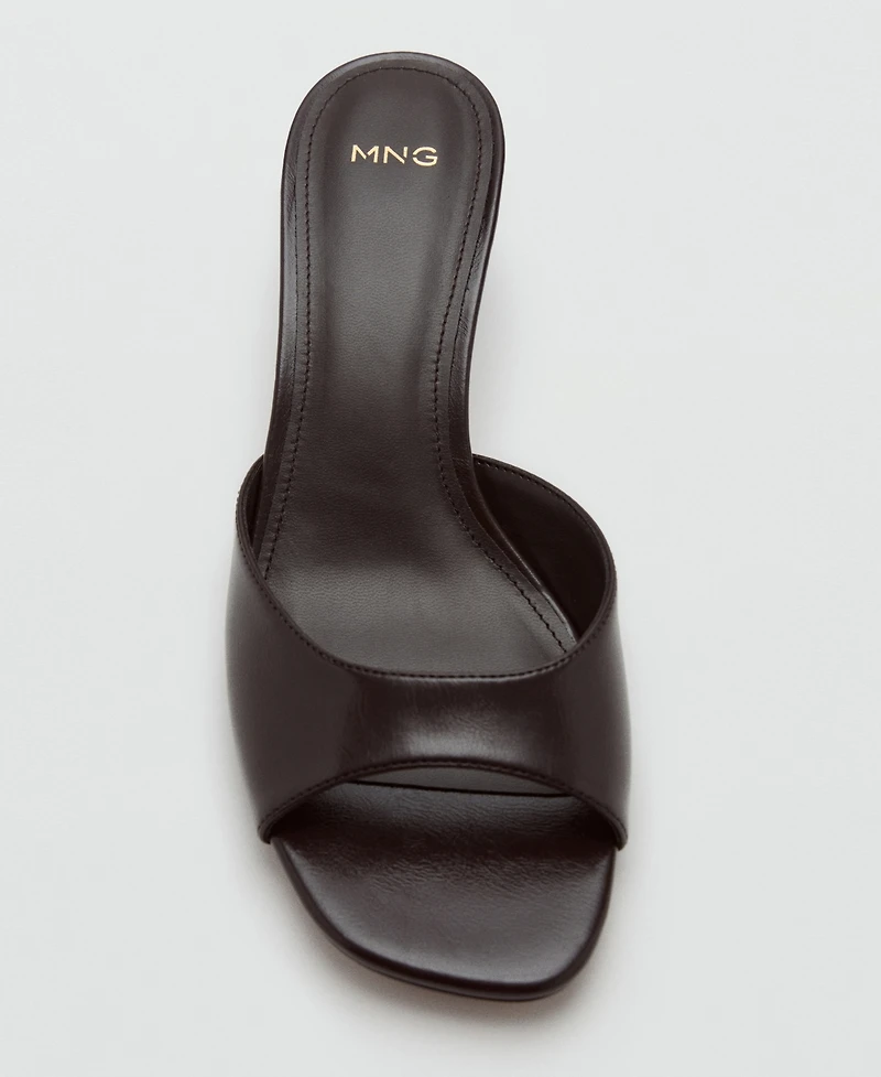 Mango Women's Kitten Heel Sandals