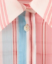 Mango Women's Bow Striped Blouse