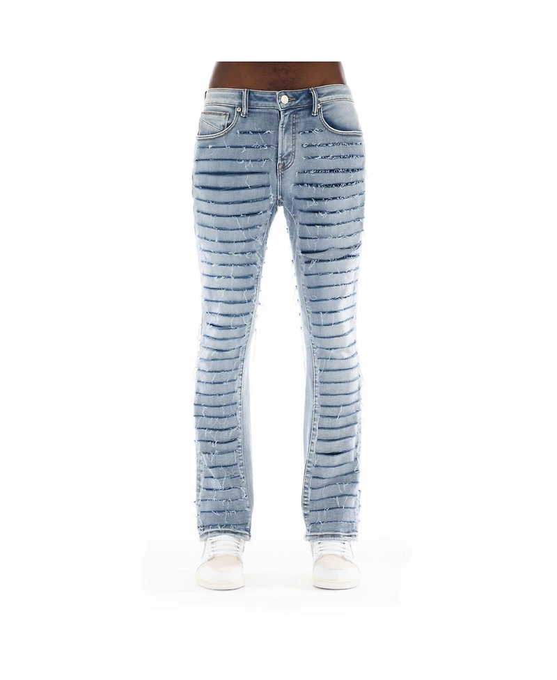 Hvman Chosen To Prevail x Cult Men's Mars Bootcut Bleach