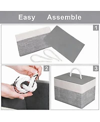 Yigii Foldable Storage Bins for Home Organization