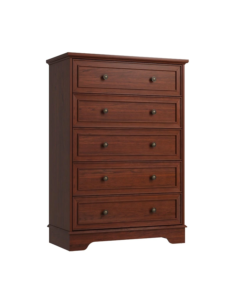 gaomon 5 Drawer Dresser for Bedroom, Vertical Chest of Drawers, Farmhouse Tall Cabinet Organizer for Living Room