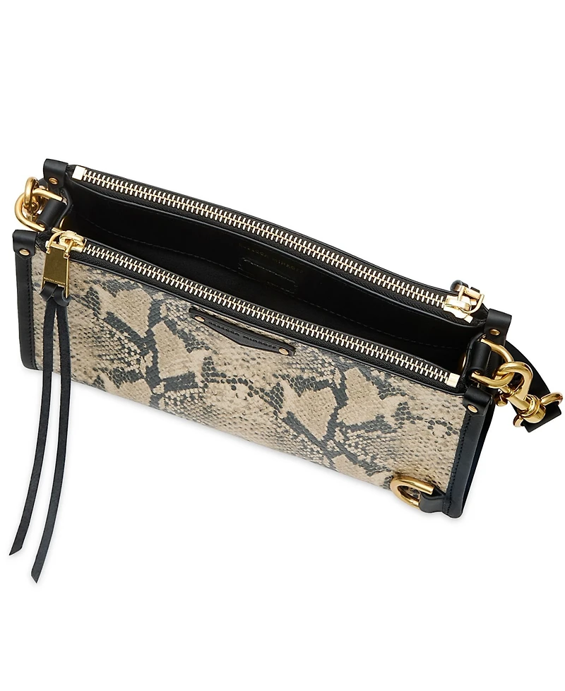 Rebecca Minkoff Mab Snake Small Crossbody Handbag