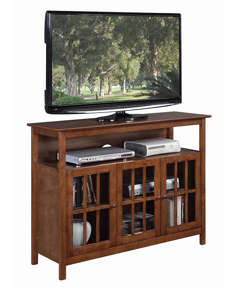 Convenience Concepts 47.75" Big Sur Deluxe Pine Storage Tv Stand