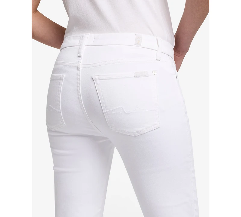 7 For All Mankind Women's Kimmie Straight-Leg Mid-Rise Jeans