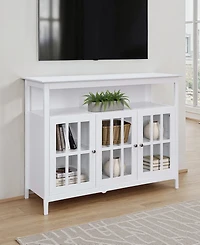 Convenience Concepts 47.75" Big Sur Deluxe Tv Stand with Cabinets and Shelf