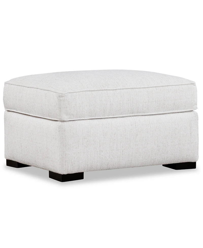 Jonathan Louis Radley 32" Fabric Ottoman