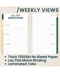 Gnuadz Blooming Wildly 2026-27 Pocket Planner 13 Month