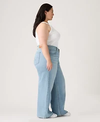 Levi's Plus Mid-Rise Non-Stretch Cinch Cotton Baggy Jeans