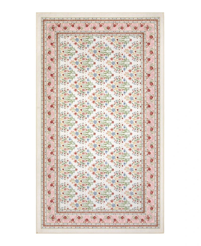 Laura Ashley Printed Chenille Deaney Accent Rug, 20"x 32"