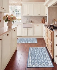 Laura Ashley Printed Chenille Merley 2-Pc. Rug Set