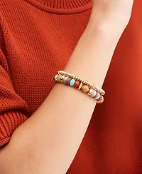 On 34th 2-Pc. Set Beaded Stretch Bracelets, Macy's Exclusive