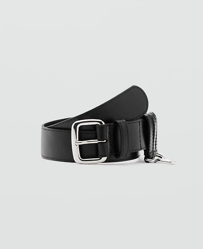 Mango Women's Belt Loops Leather