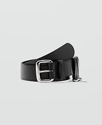 Mango Women's Belt Loops Leather