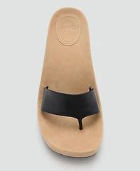 Mango Women's Mixed Leather Heeled Sandals