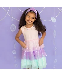 Sweet Wink Little and Big Girls Mermaid Gemstone Headband