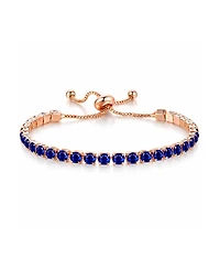 Rebl Jewelry Dainty Cz Tennis Bracelet