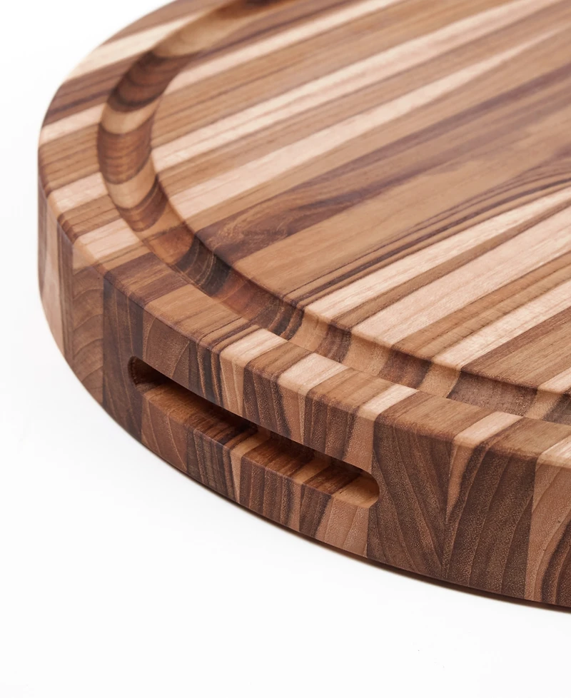 Teakhaus Traditional 18" Round Carving Board