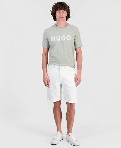 Hugo by Boss Men's Tapered-Fit Jean Shorts