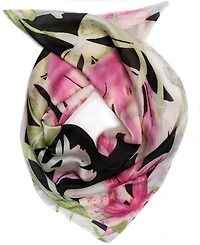 Vince Camuto Brush Floral Square Scarf