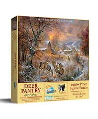 SunsOut Deer Pantry 1000 piece Jigsaw Puzzle for Adults Large Pieces