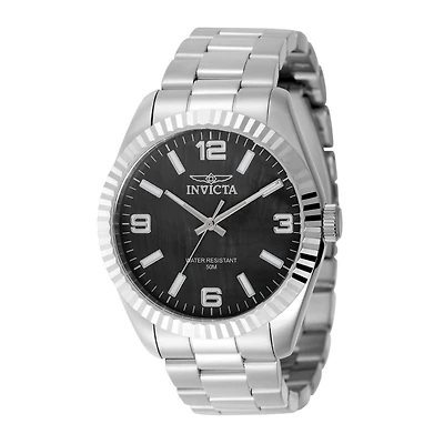 Invicta Men's 50129 Specialty Quartz PC21 Black Dial Watch