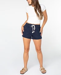 Celebrity Pink Juniors' Cargo-Pocket Drawstring Shorts