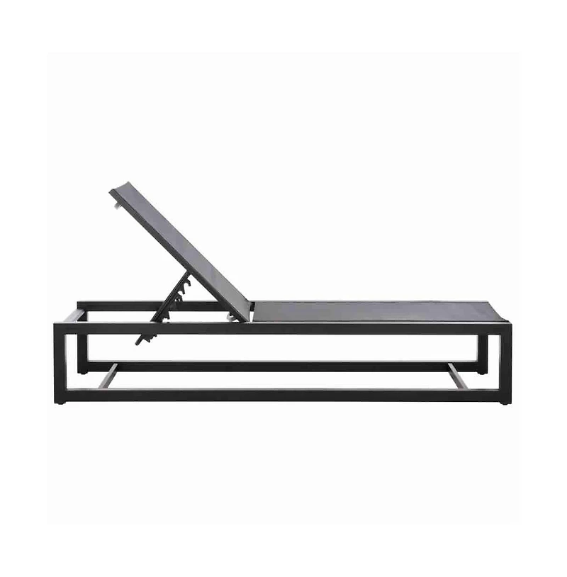 Augusta Home Jordan Aluminum Chaise Lounge