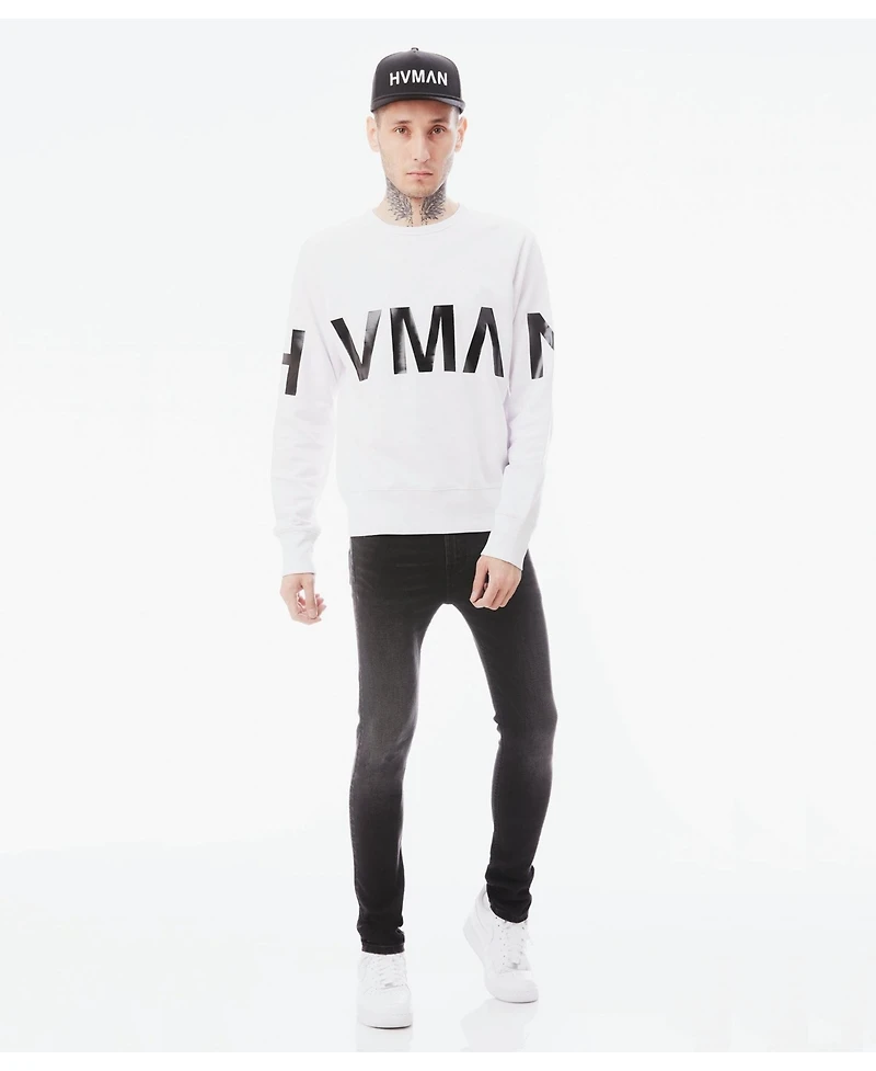 Hvman Chosen To Prevail x Cult Men's Crew Neck Sweatshirt