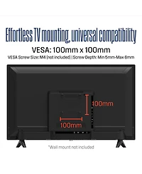 Westinghouse 24" Hd Led Non-Smart Tv – Flat Screen with Hdmi, Usb, Vga & V-Chip Parental Controls, Works with Fire Stick, Roku, Apple Tv