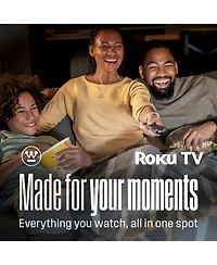 Westinghouse 55" Mini-led 4K Uhd Roku Tv w/ Qled, Dolby Vision, Apple HomeKit & AirPlay 2
