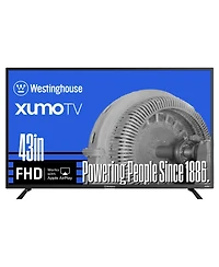 Westinghouse 43" Full Hd 1080p Xumo Smart Tv w/ Apple AirPlay, HomeKit & Voice Remote